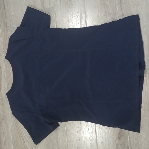 Scrubstar Performance navy blue short sleeve scrubs scrub top indigo small - Picture 8 of 12